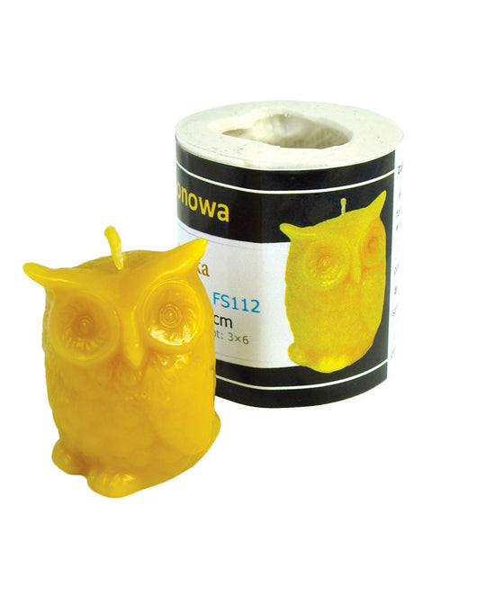 Little Owl Silicon Candle Mould