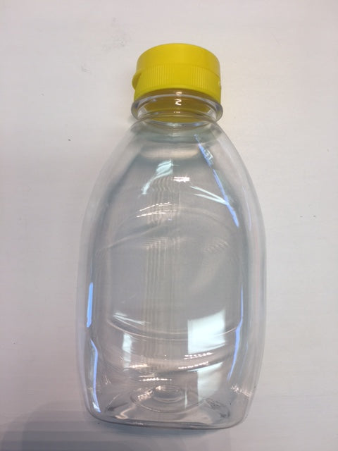 500g Plastic Squeezie Bottle and Lid
