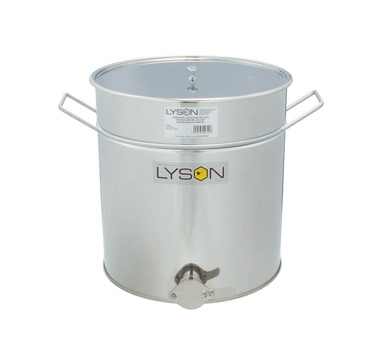 Lyson Stainless Steel Settling Tanks with Sieve and Handles