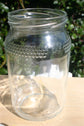Honey Jar and Pump with Two Lids