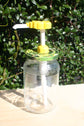 Honey Jar and Pump with Two Lids