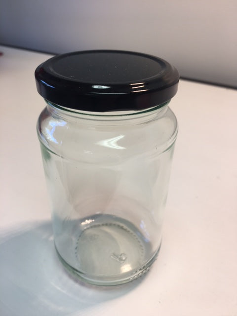 375ml/500g Round Glass Jar